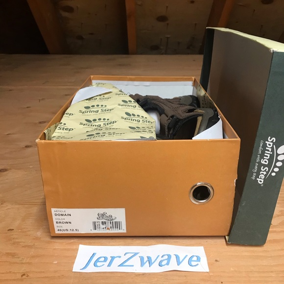 Spring Step Men's Domain Sandal, Black Size 12.5 - Picture 2 of 7